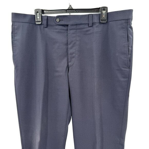 Jack Victor 3Sixty5 Black Two Piece Suit Mens Size 44L Union Made In Canada - Picture 15 of 16